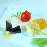 夏野菜　北海道厚沢部の幸”きみ”主役のオードブル